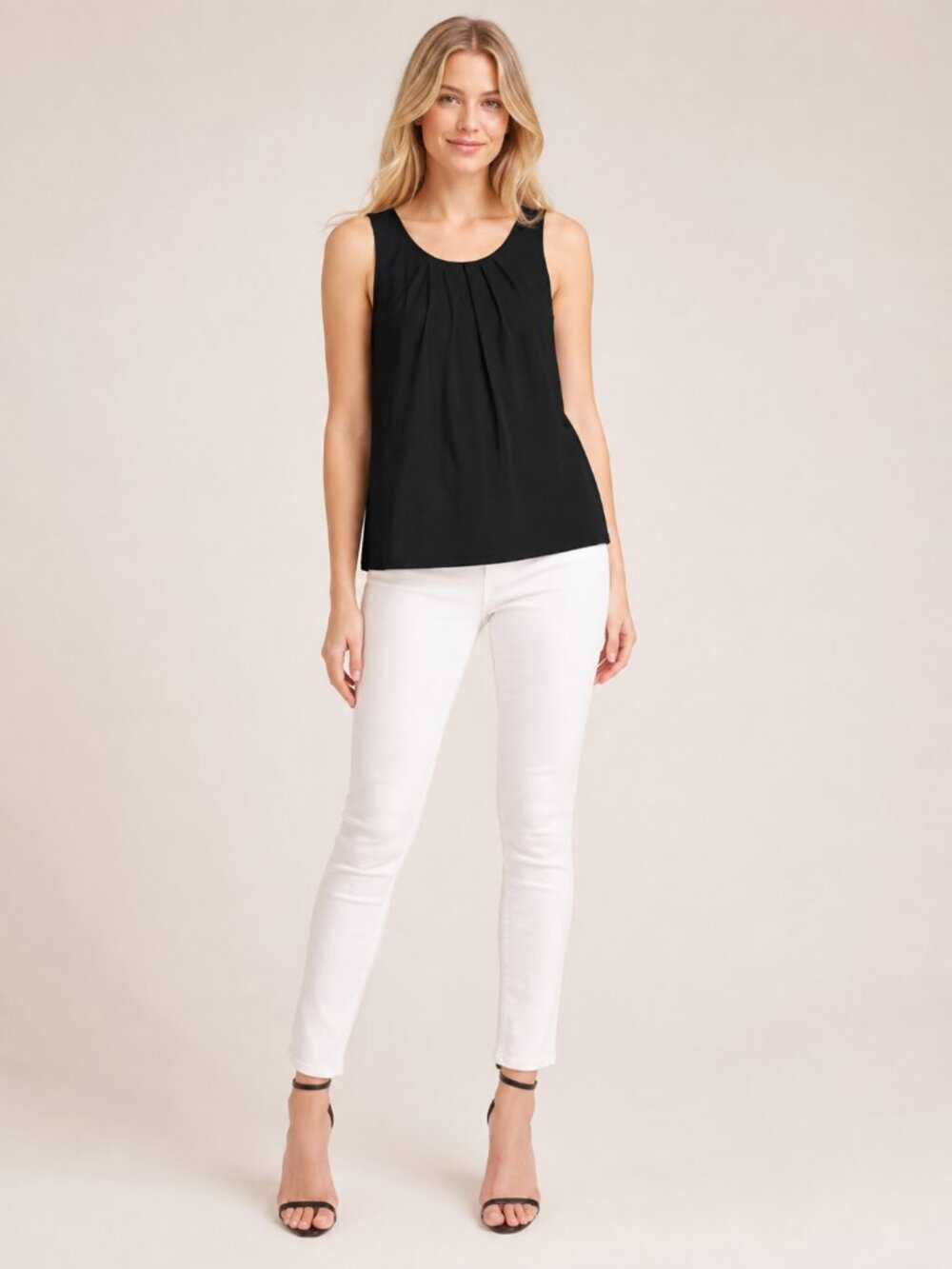 2/$30 NWT WEST K Solid Layering Shell in Black Medium #A3877